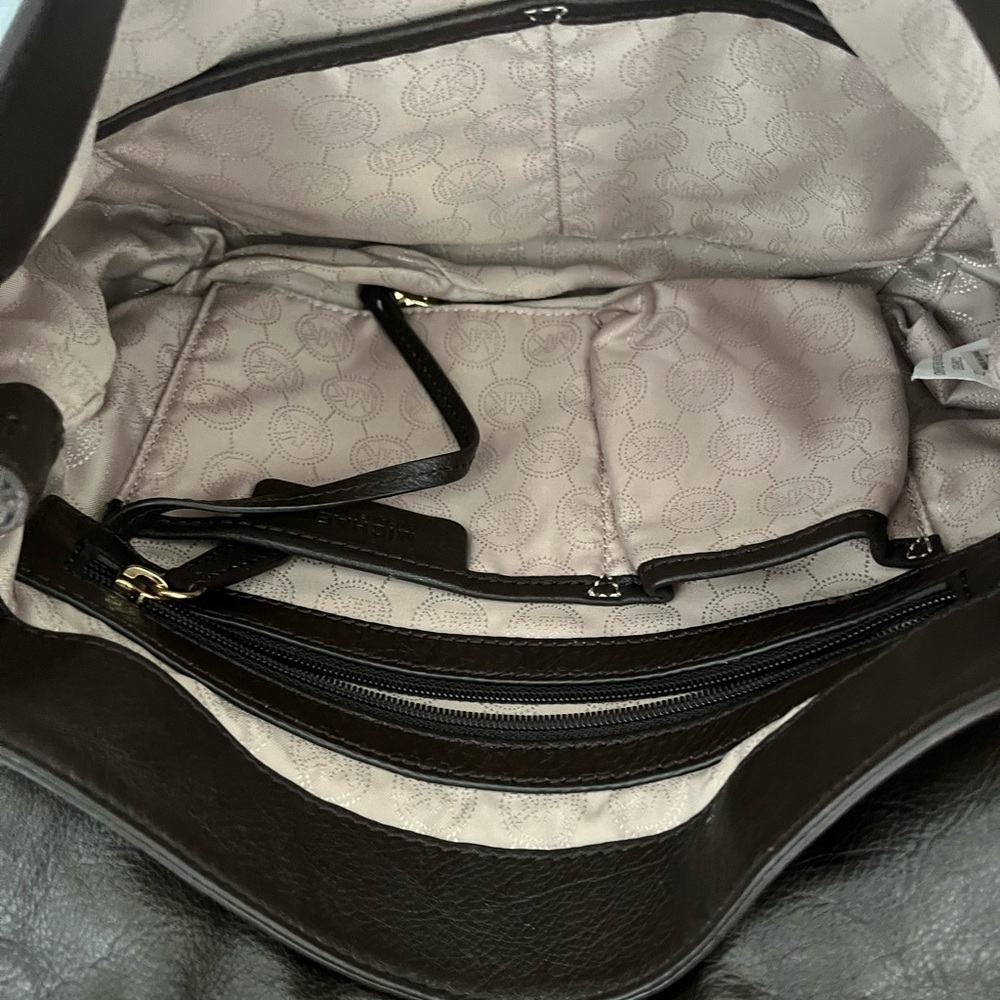 Michael Kors Brown Leopard Shoulder/Crossbody Bag - Picture 4 of 5